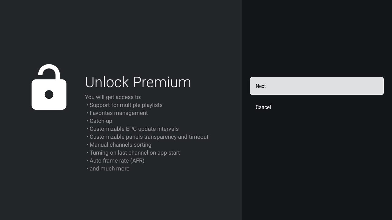 Unlock Premium