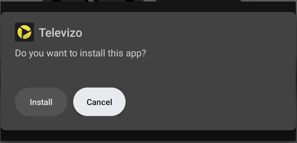 Do you want to install this app? — Install